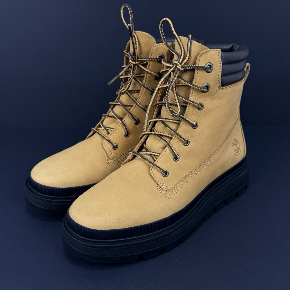 Timberland Ray City 6” Boots Women’s 7.5 Wheat A2JQ6 Waterproof Work Boot